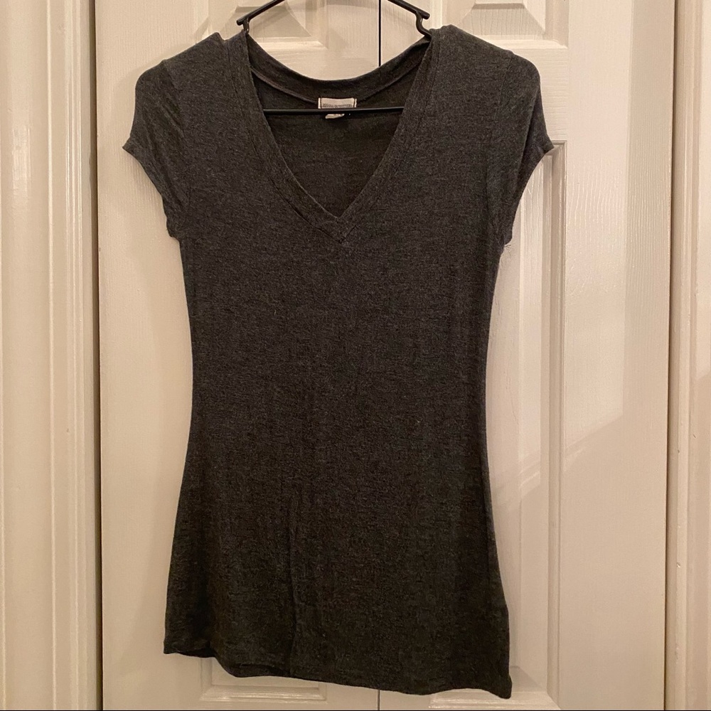 Fitted Gray Shirt